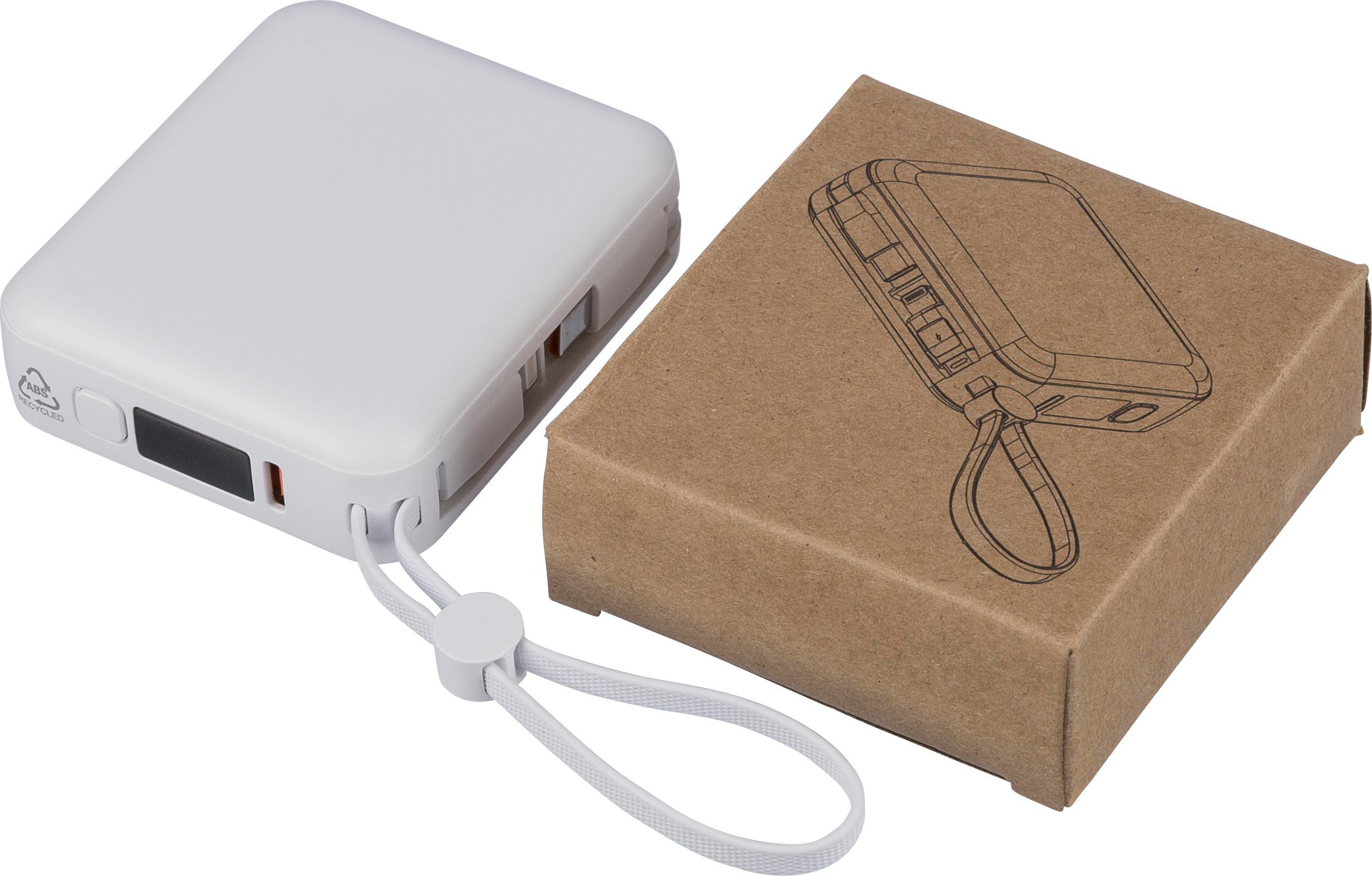 Power Bank de ABS reciclado Jona