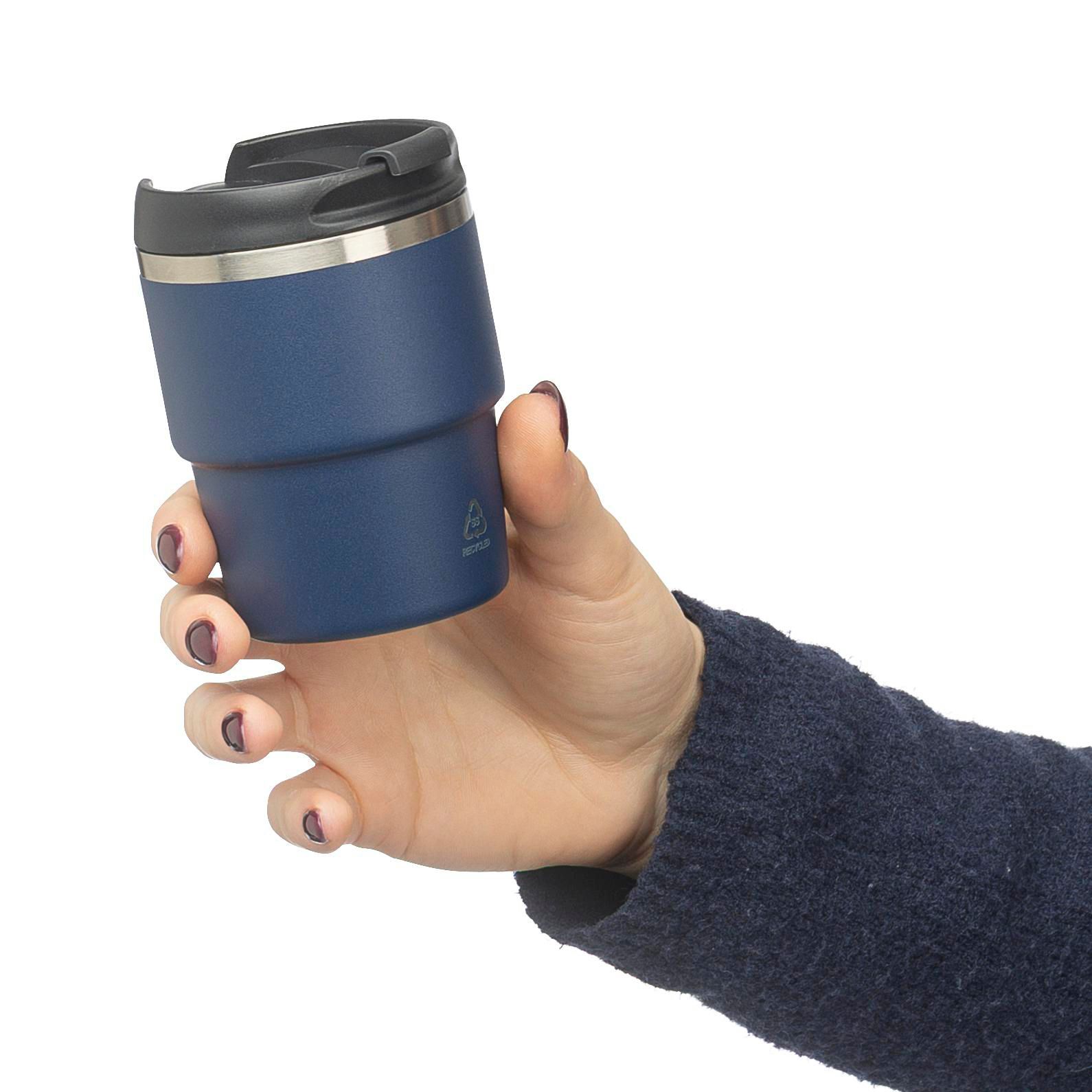 Vaso termo de acero inox. reciclado Oli