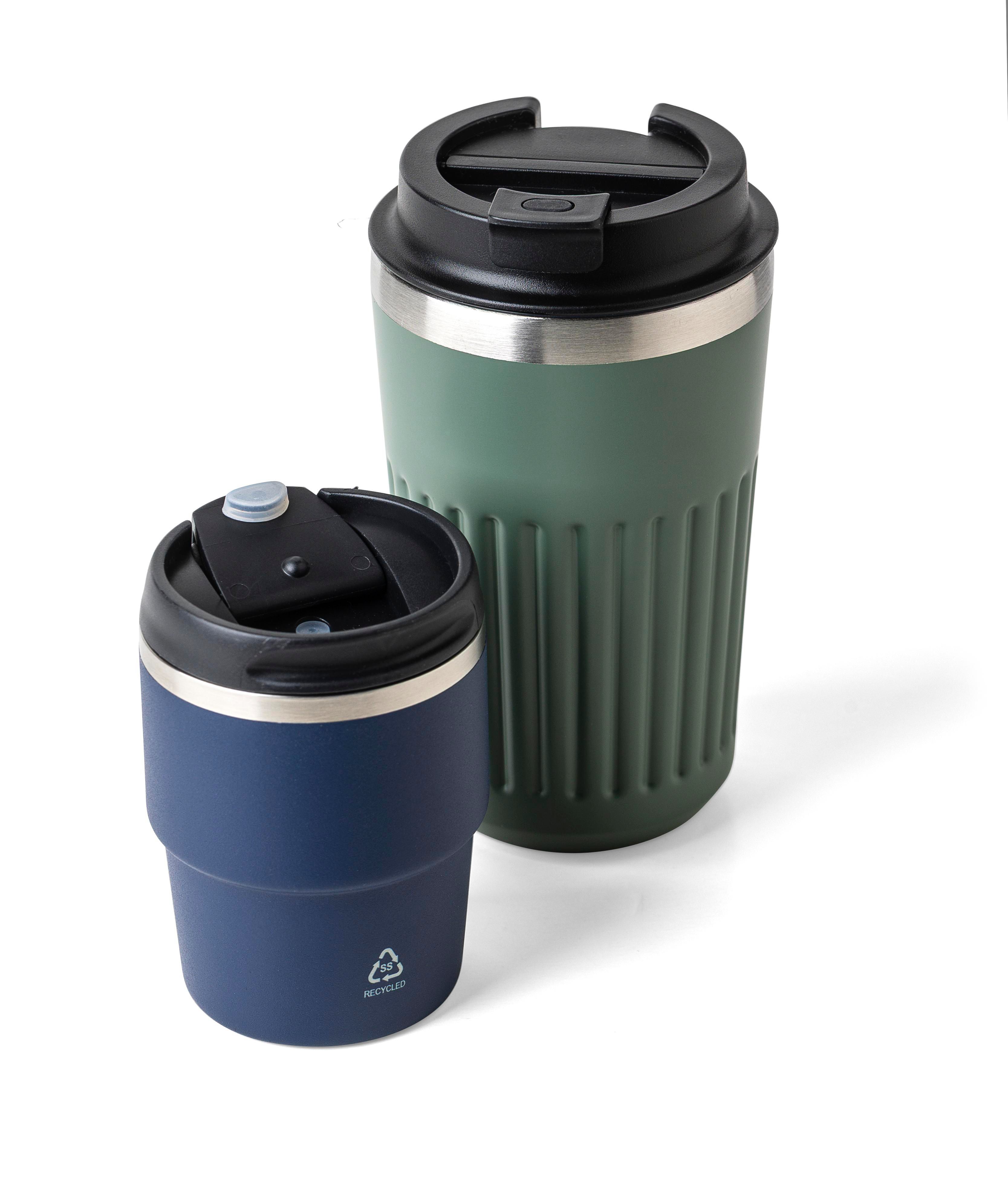 Vaso termo de acero inox. reciclado Oli