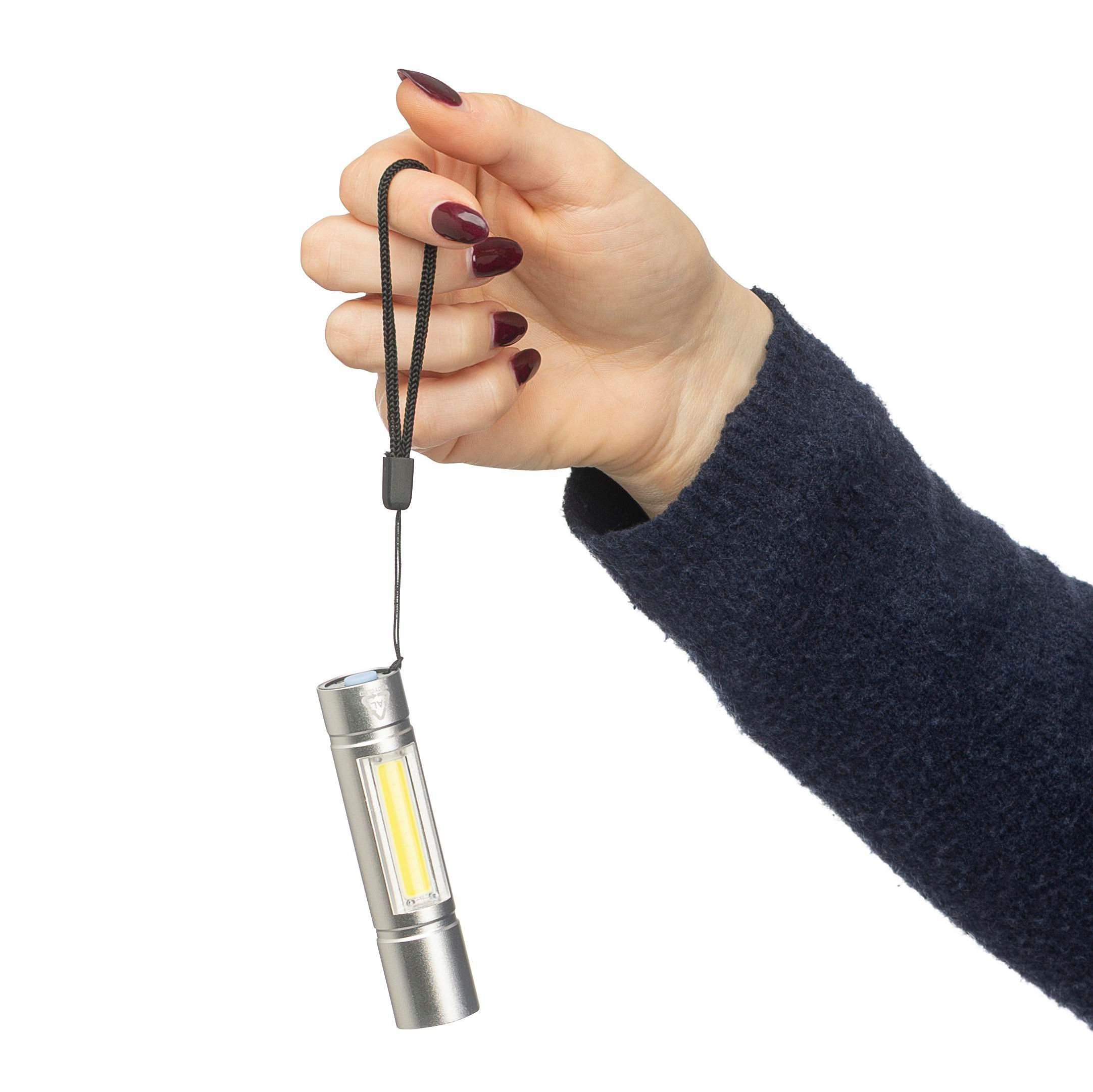 Linterna COB de aluminio reciclado Sami