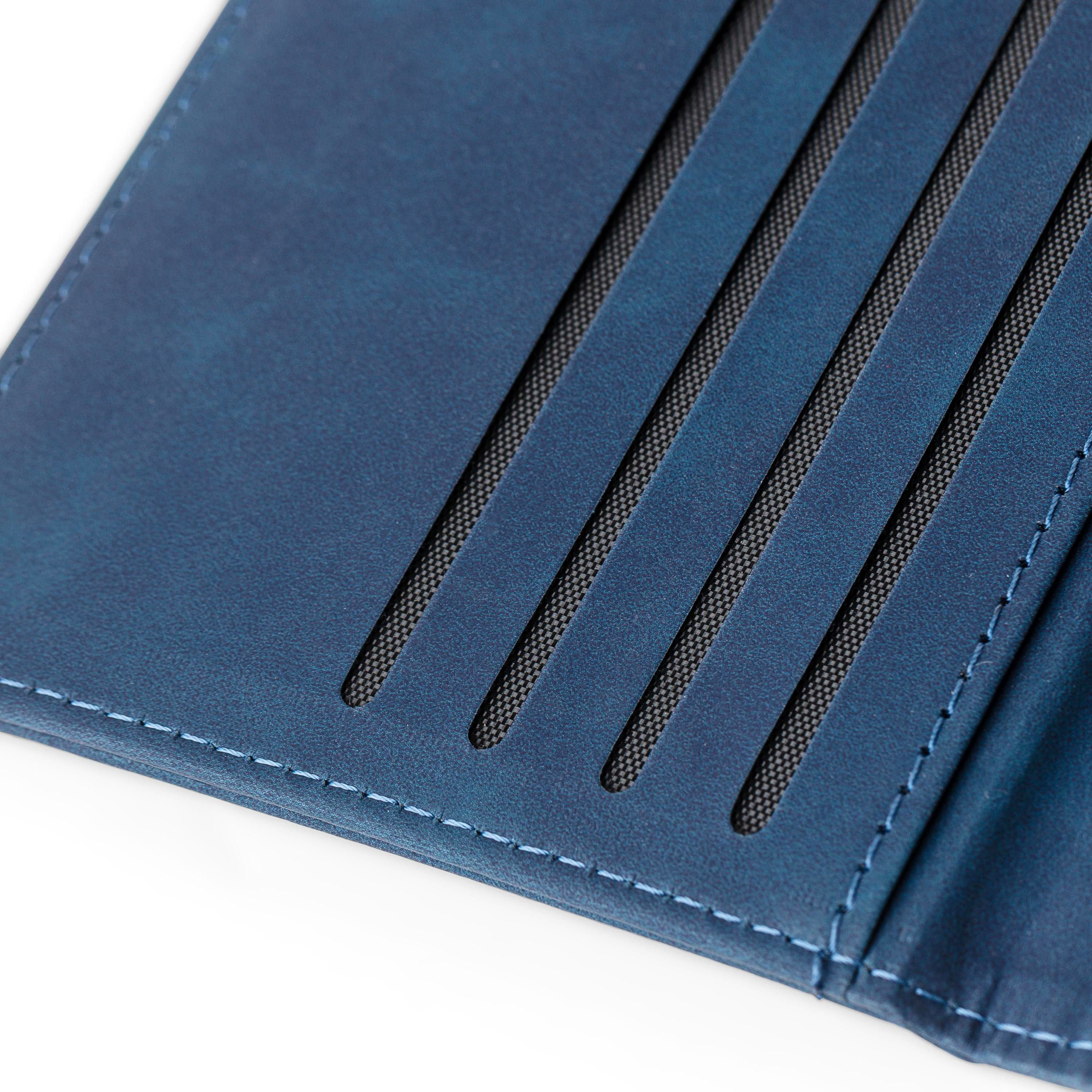 Porta pasaporte y etiqueta de equipaje de PU reciclado Zani