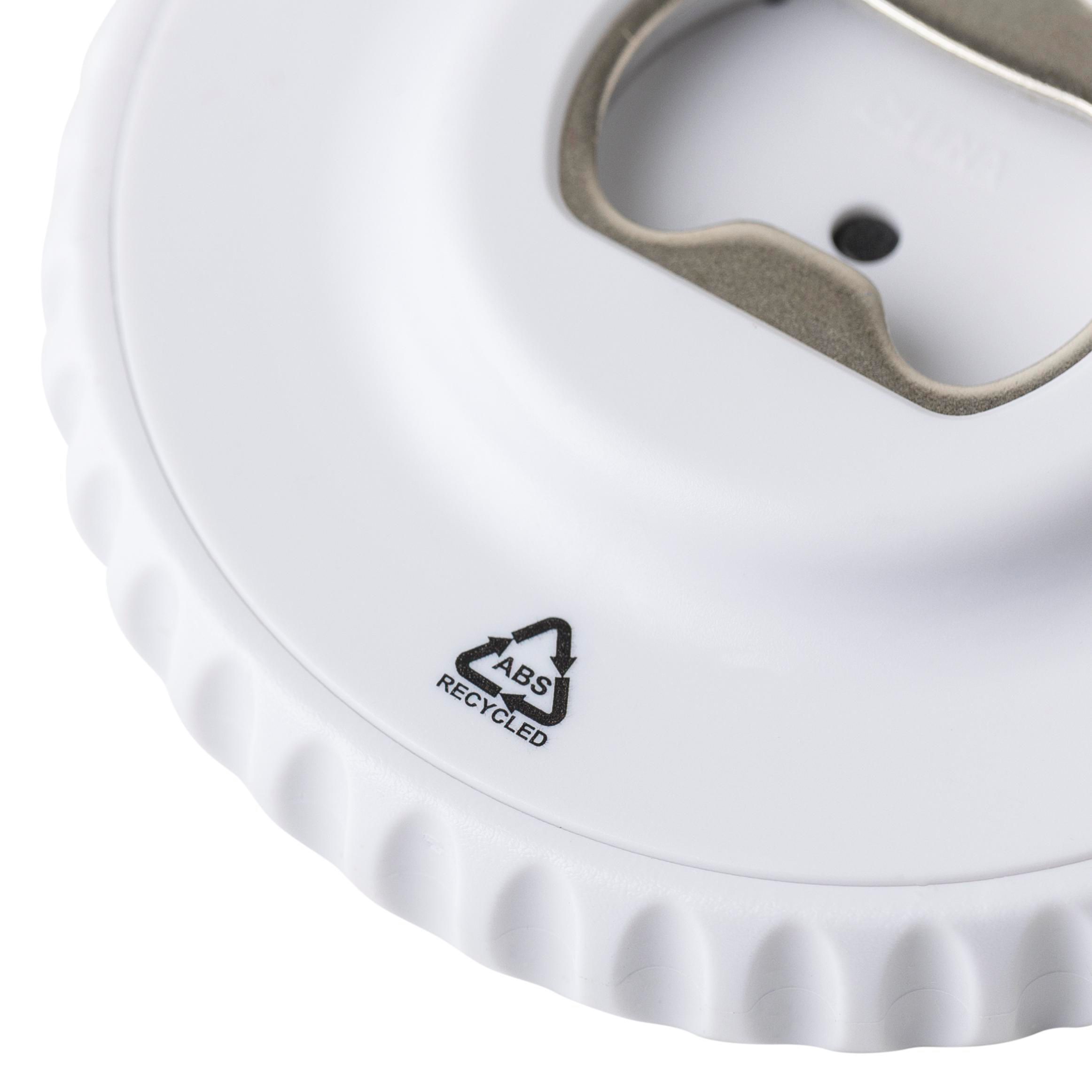 Abridor con dados de ABS reciclado Cian