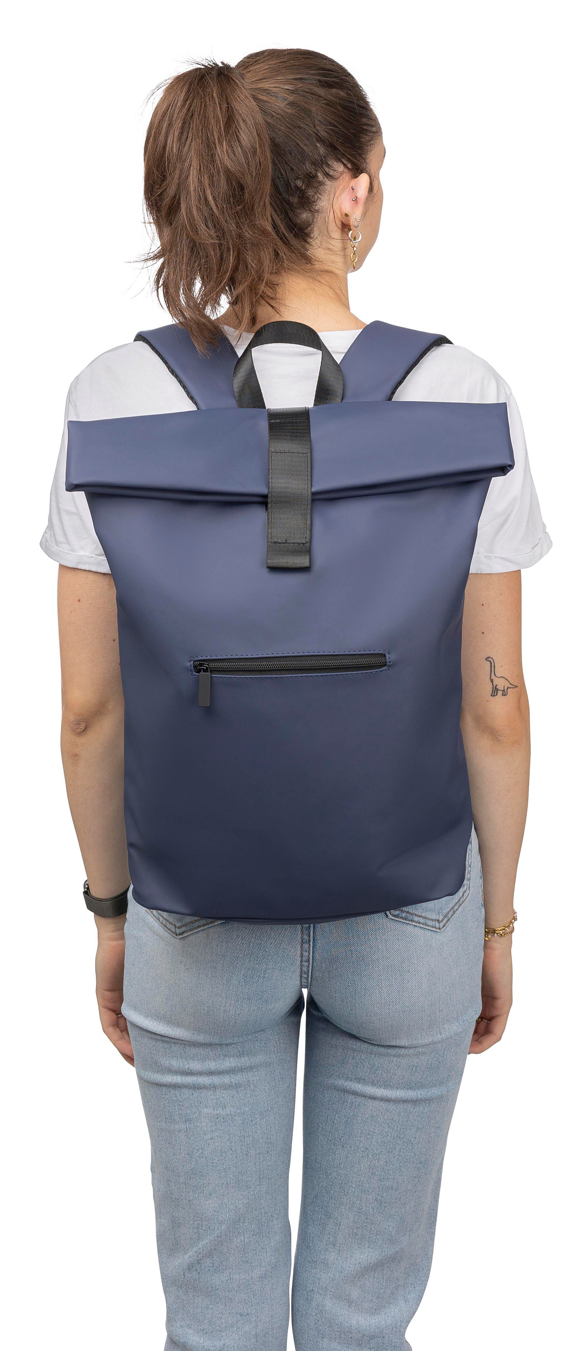 Mochila de PU reciclado para pc Naiya