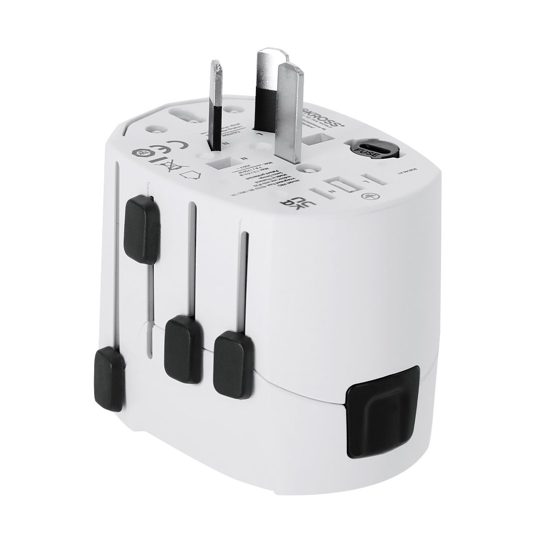 Adaptador Viaje Universal Skross PRO 3-POLE