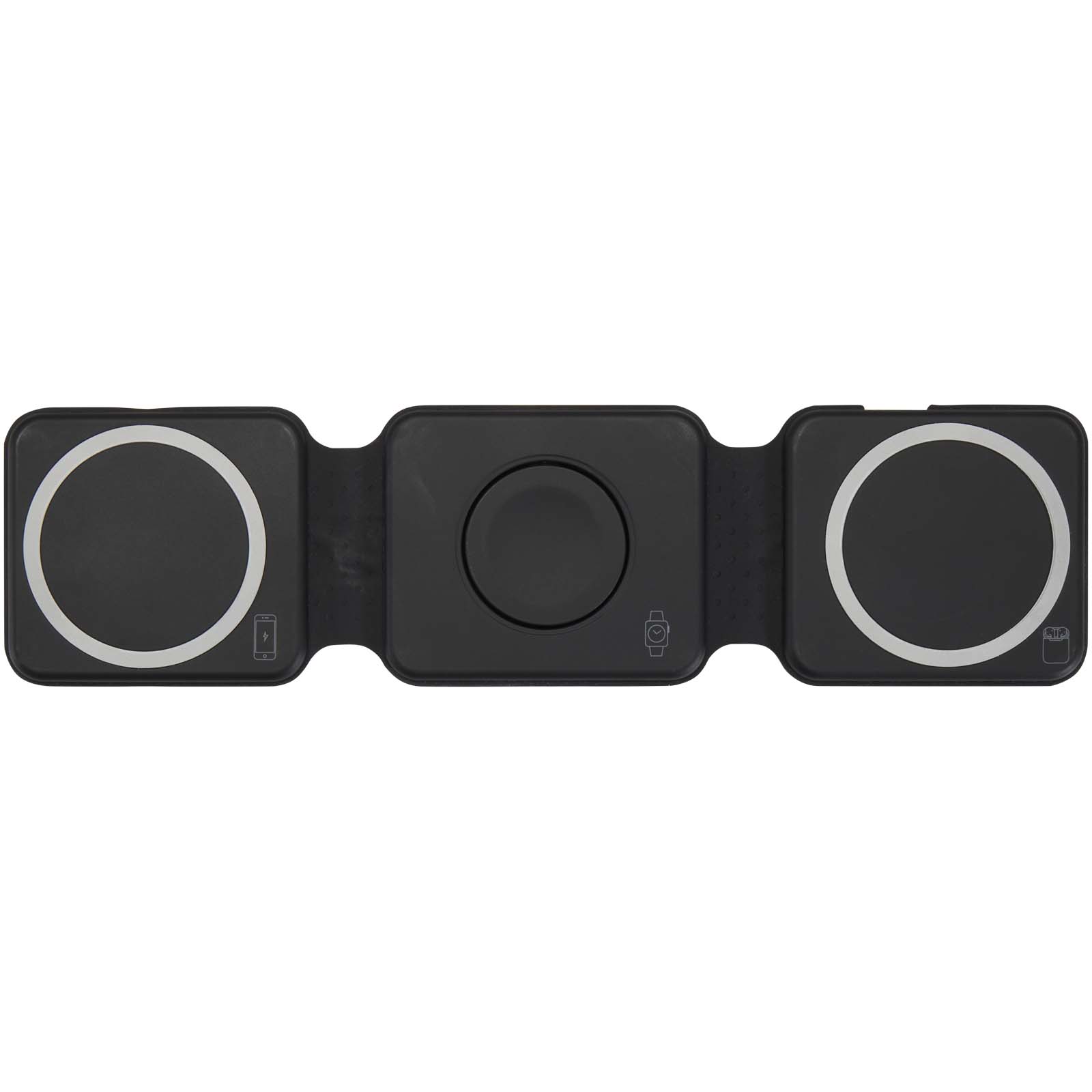 Armus 3-in-1 15W recycled plastic foldable wireless charger