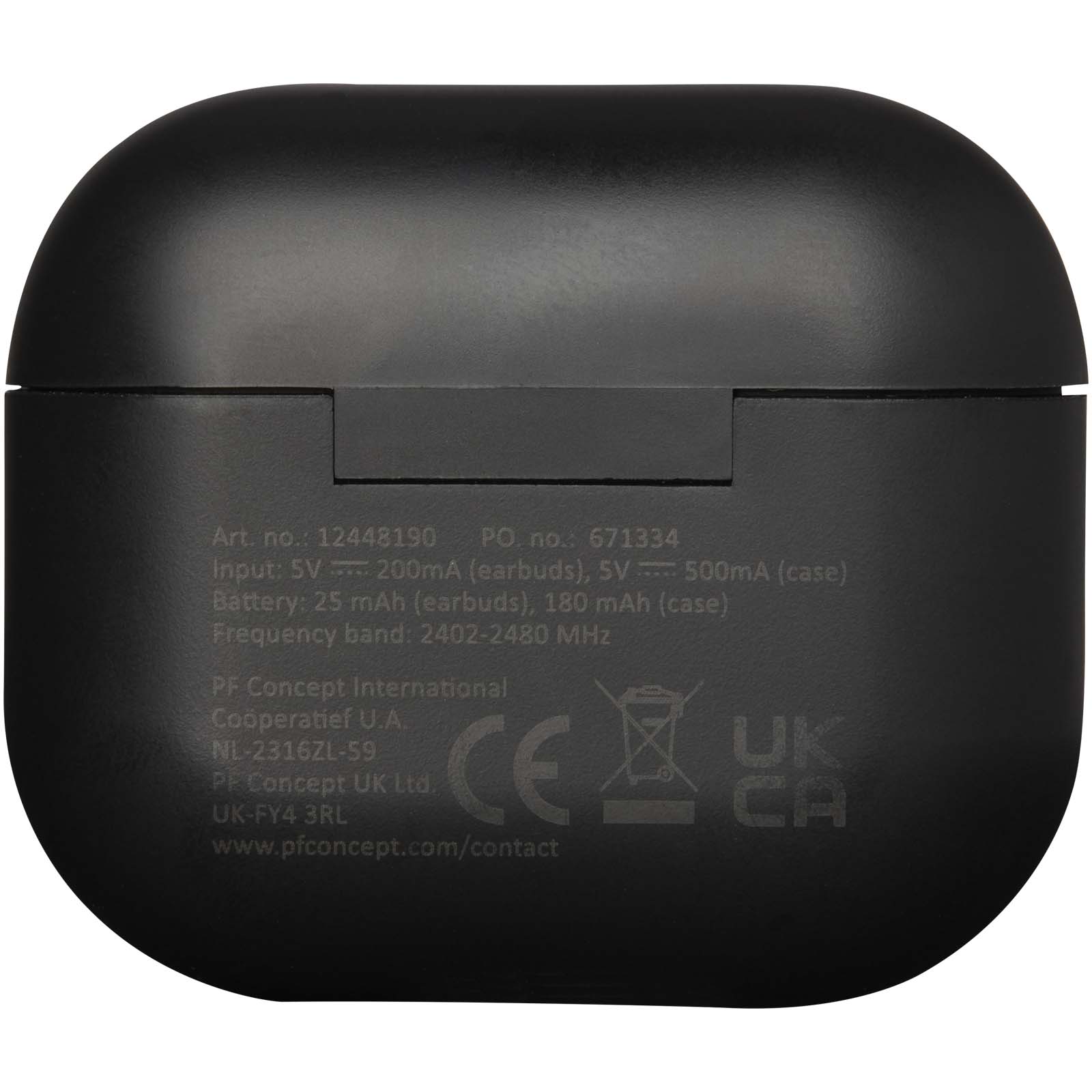 Altais recycled plastic True Wireless Bluetooth® headset