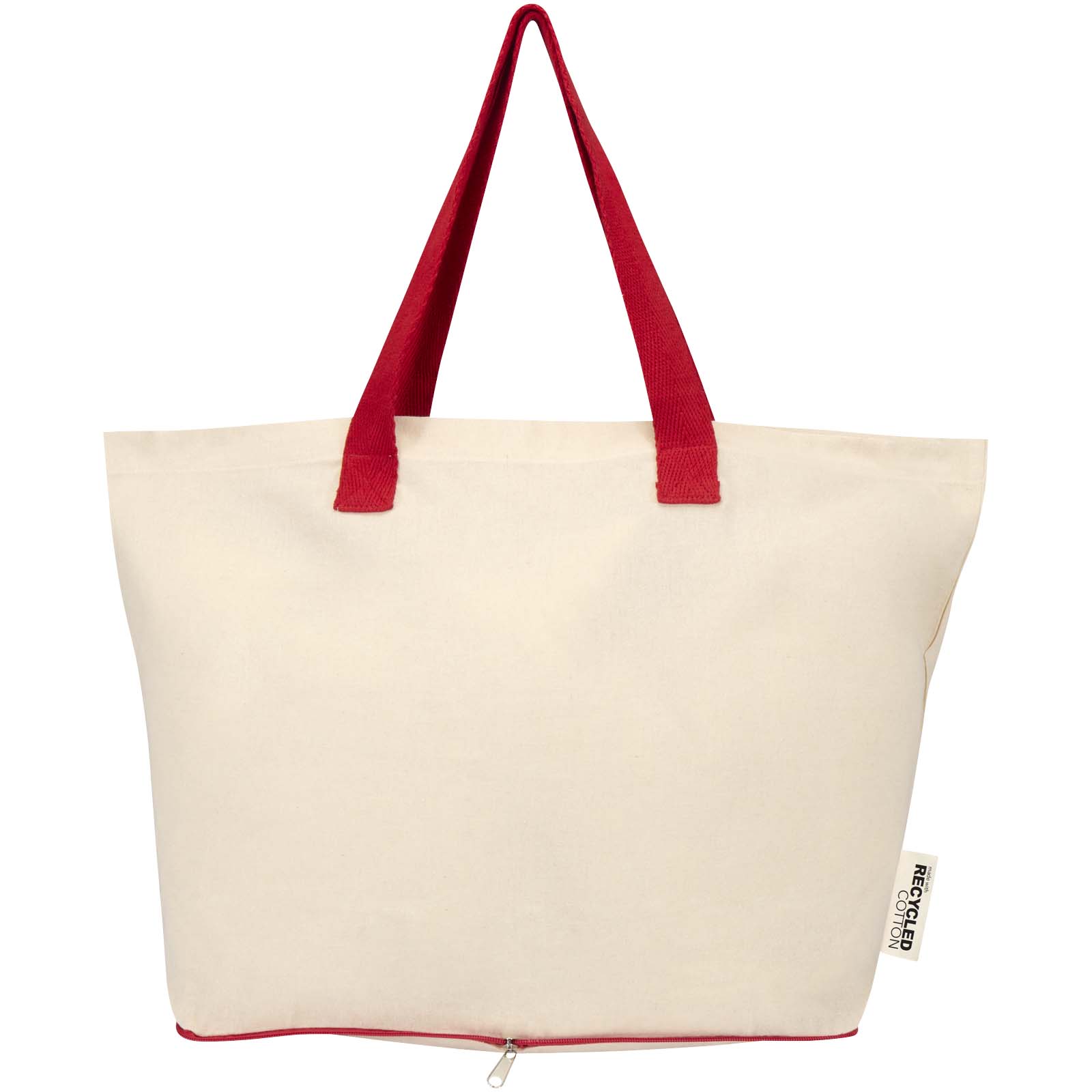 Sierra 140 g/m² GRS recycled foldable cotton tote bag 7L
