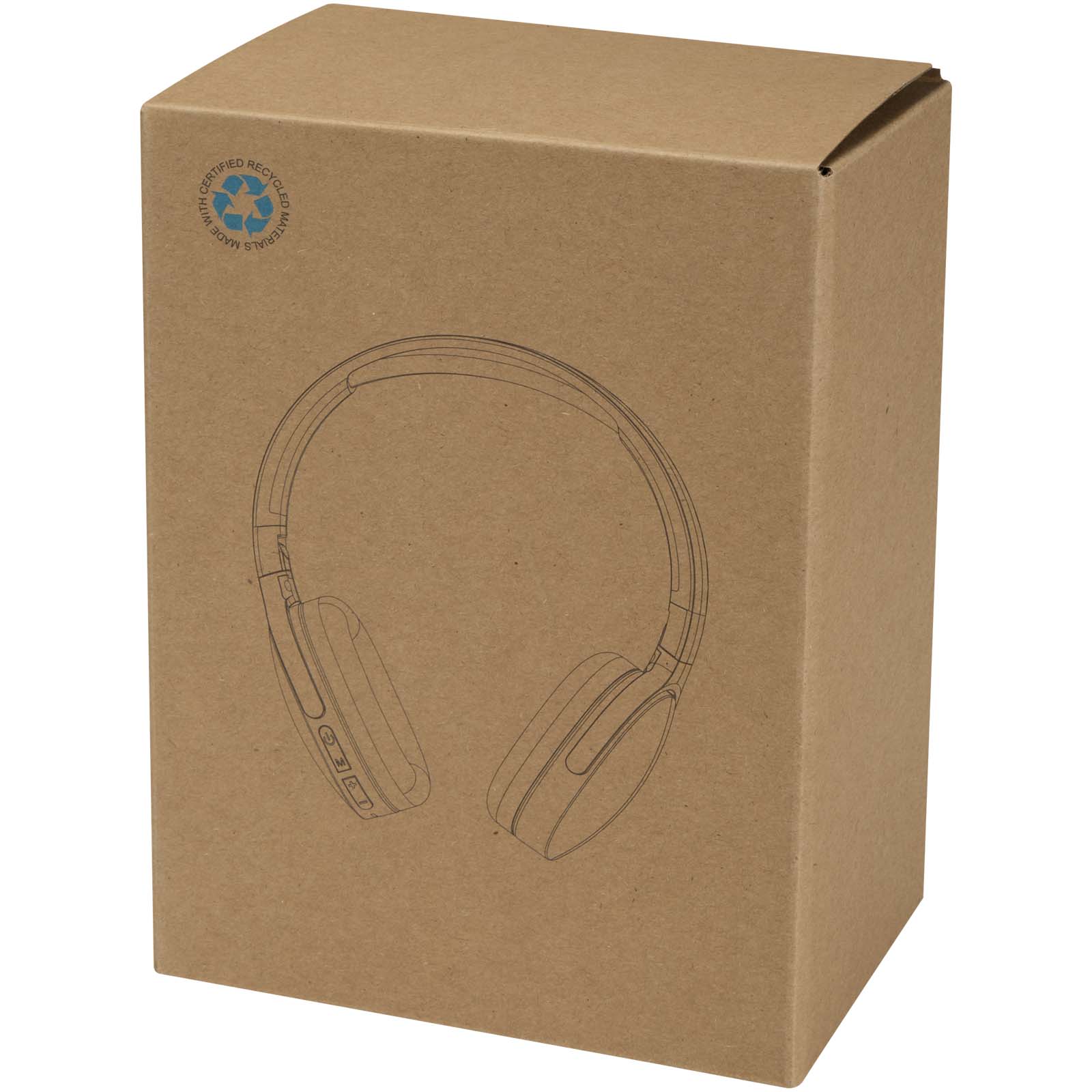 Ancha recycled plastic over-ear wireless Bluetooth® headset