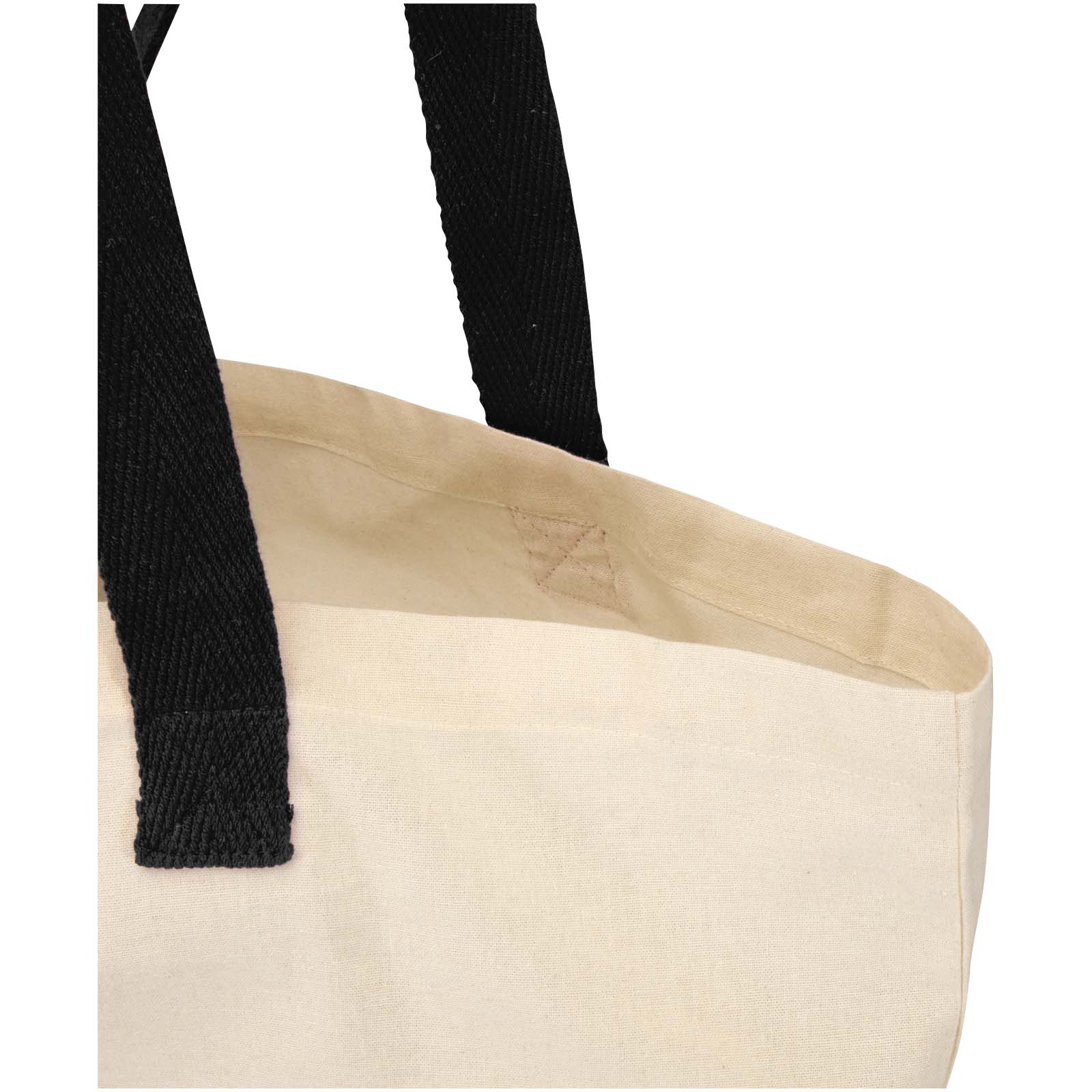 Sierra 140 g/m² GRS recycled foldable cotton tote bag 7L