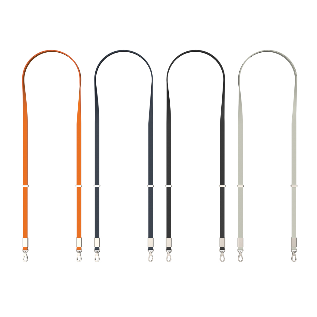 Nivo RCS recycled PET Crossbody lanyard