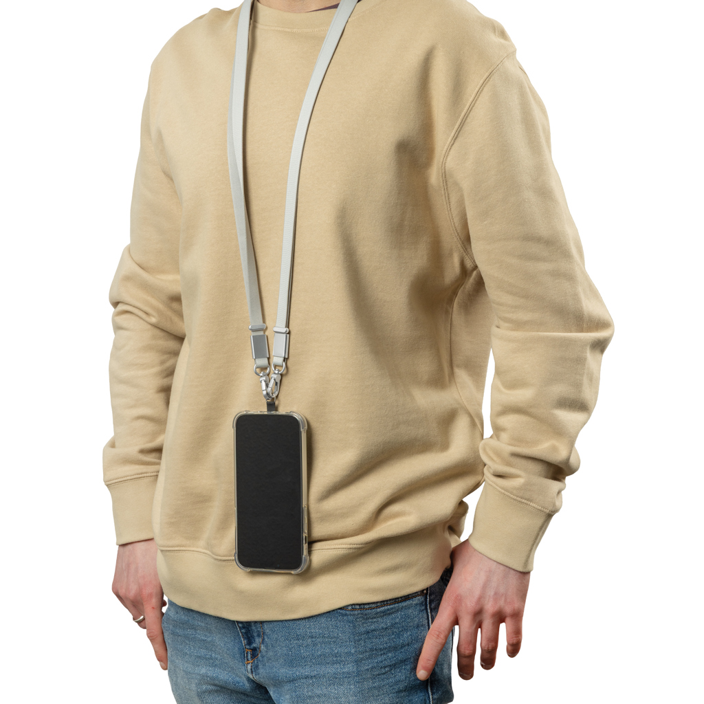 Nivo RCS recycled PET Crossbody lanyard