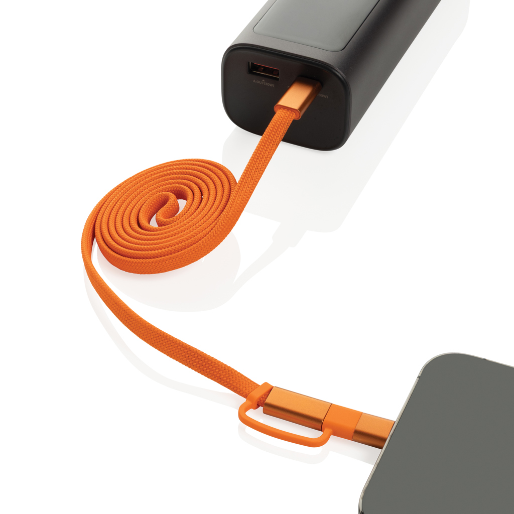 Arc RCS recycled Ultra-thin 60W 2 in 1 magnetic cable