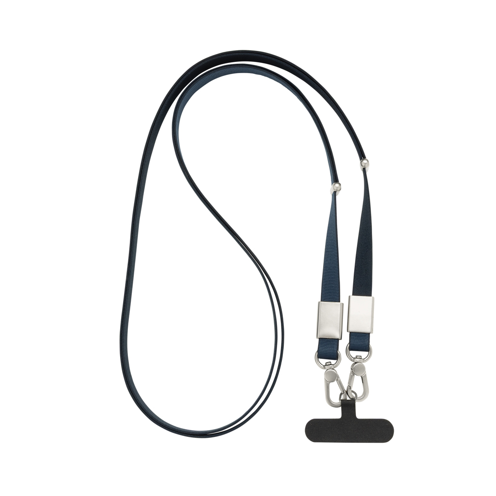 Nivo RCS recycled PET Crossbody lanyard
