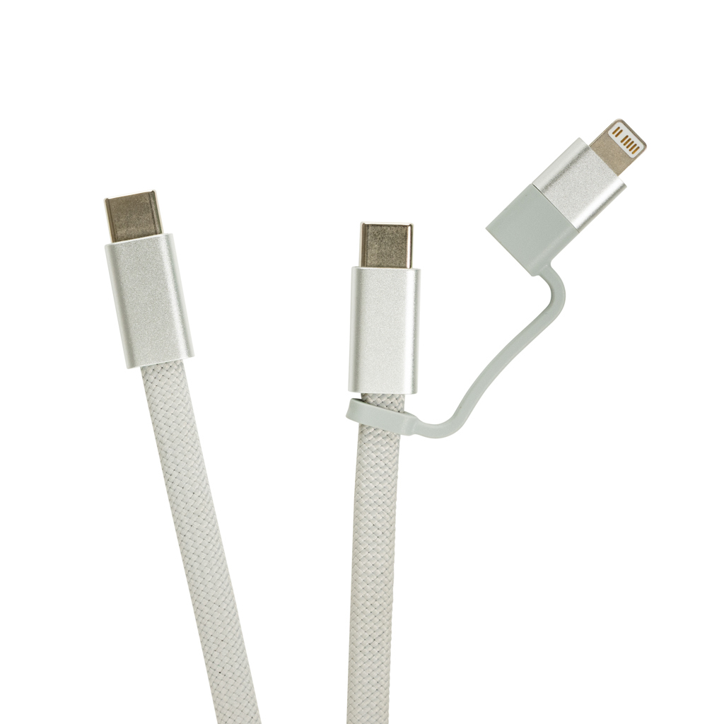 Arc RCS recycled Ultra-thin 60W 2 in 1 magnetic cable
