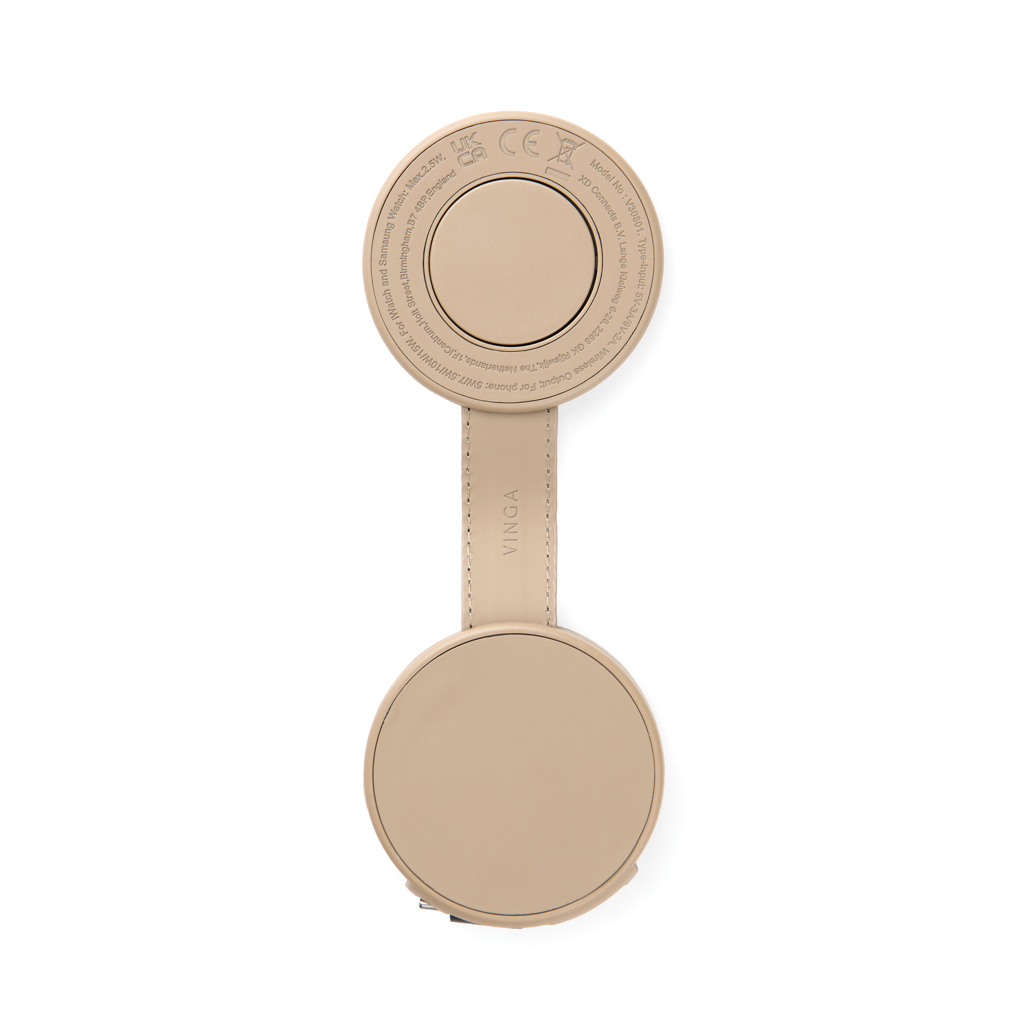 VINGA Baltimore RCS 2-in-1 Wireless 15W Travel Charger