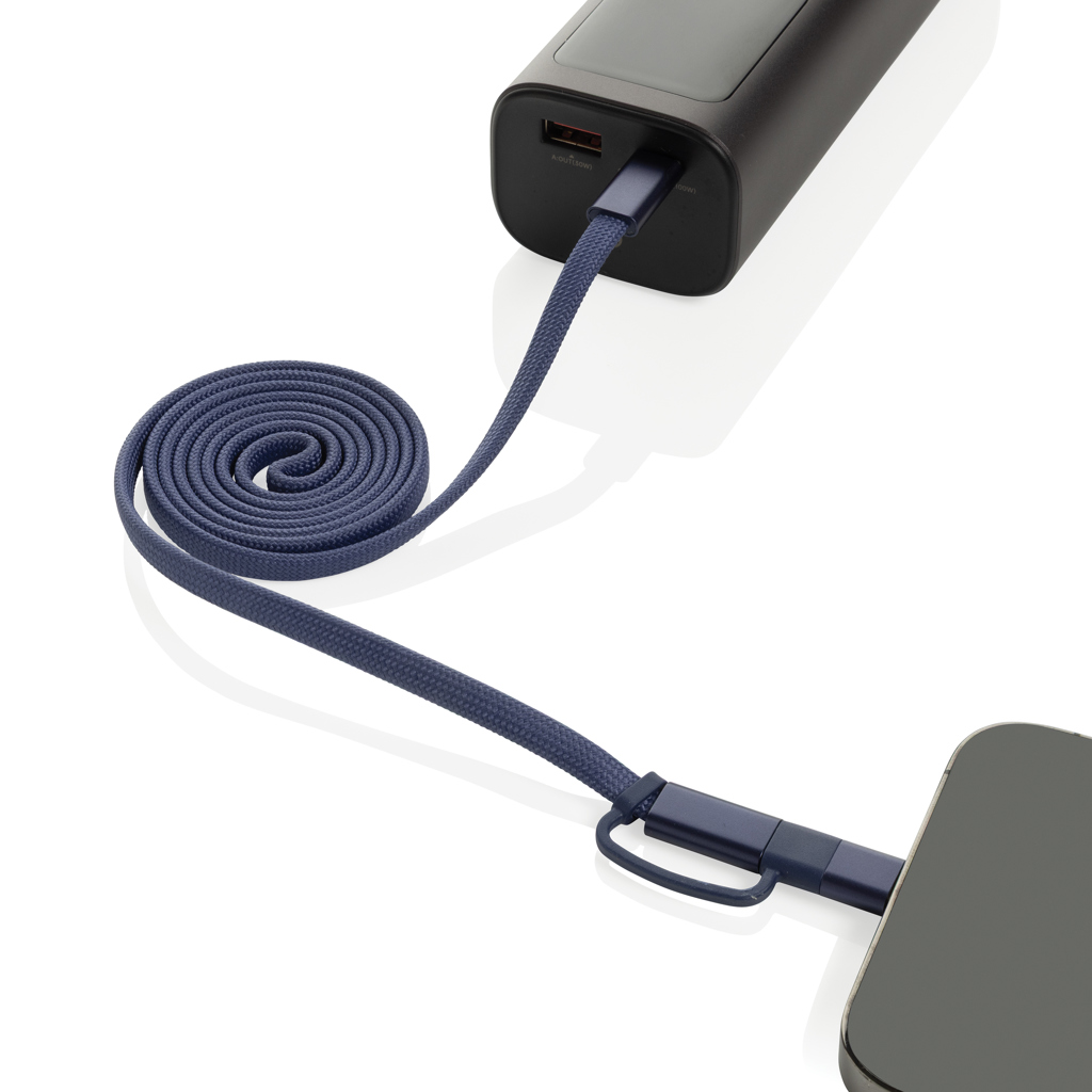 Arc RCS recycled Ultra-thin 60W 2 in 1 magnetic cable