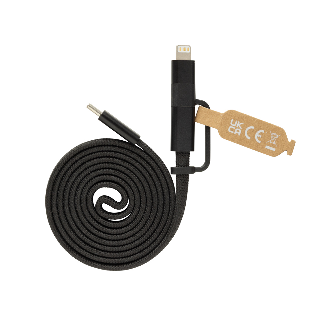 Arc RCS recycled Ultra-thin 60W 2 in 1 magnetic cable