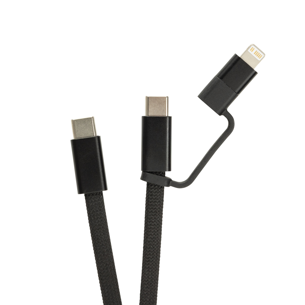 Arc RCS recycled Ultra-thin 60W 2 in 1 magnetic cable