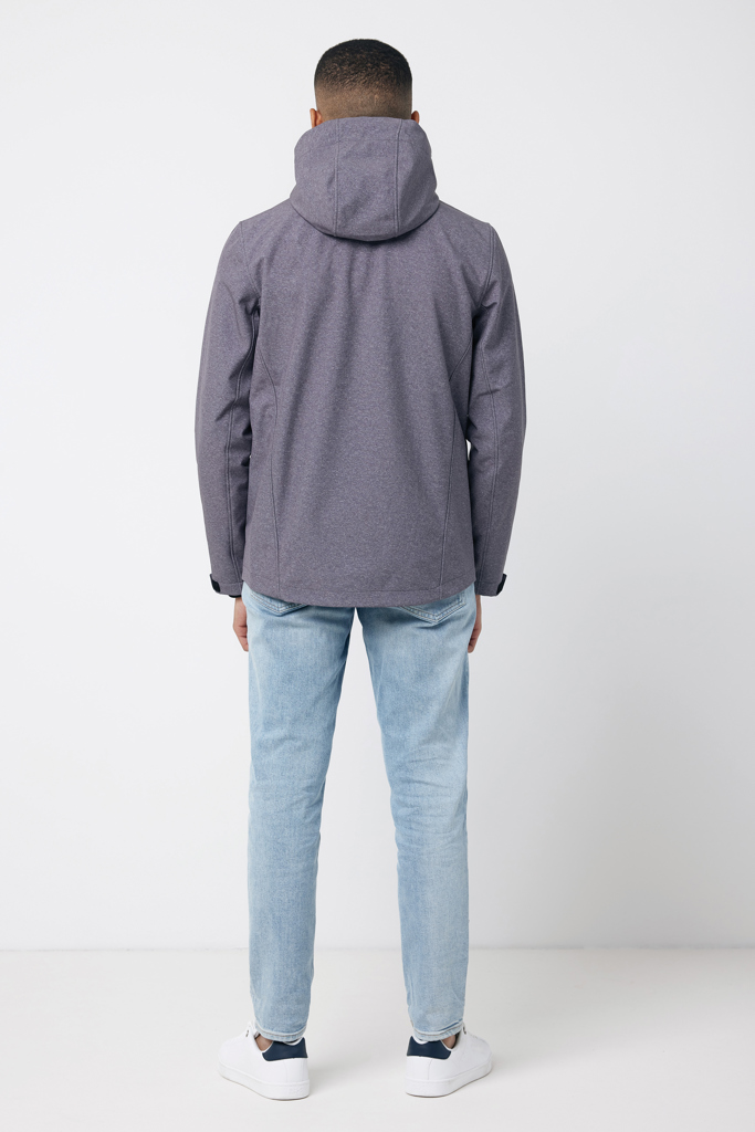 IQONIQ Makalu Chaqueta ShoftShell Hombre Poliéster Reciclado