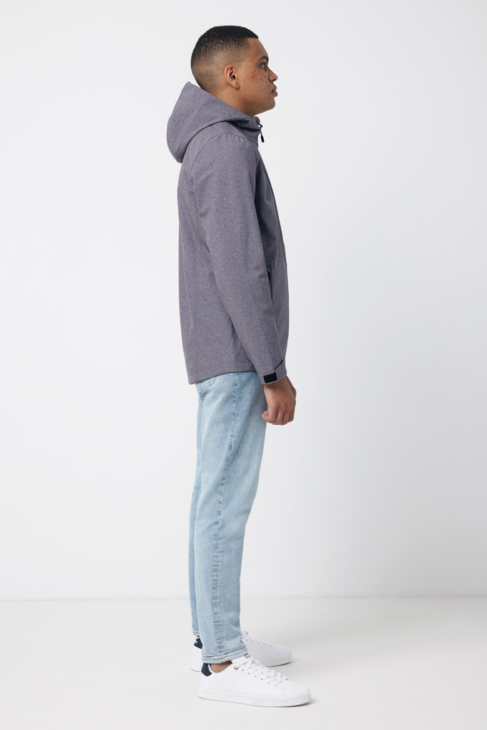 IQONIQ Makalu Chaqueta ShoftShell Hombre Poliéster Reciclado