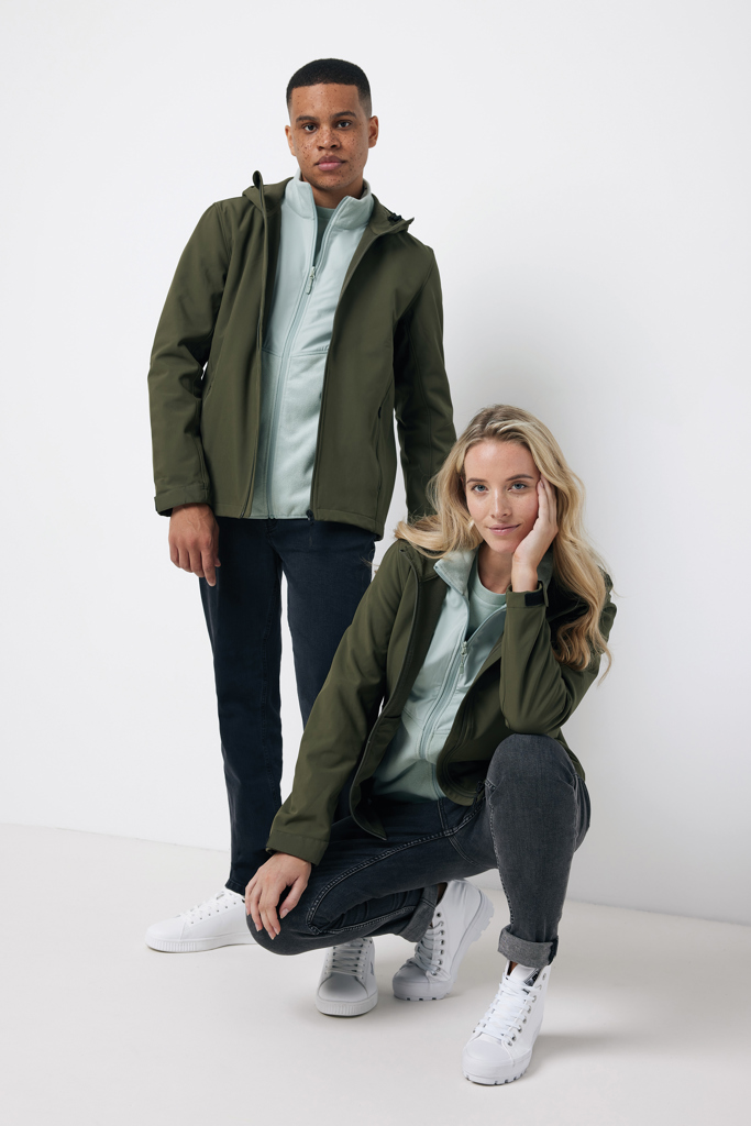 IQONIQ Makalu Chaqueta ShoftShell Hombre Poliéster Reciclado