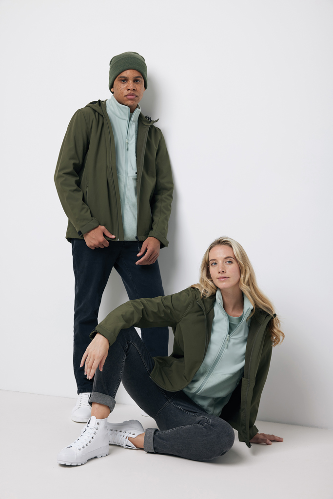 IQONIQ Makalu Chaqueta ShoftShell Hombre Poliéster Reciclado