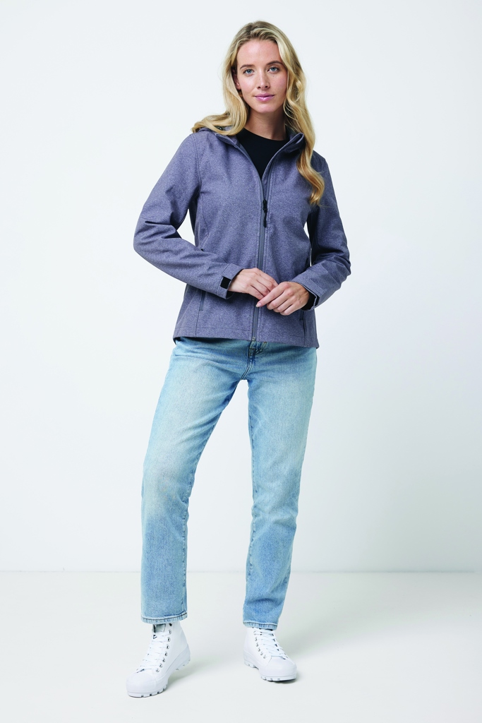 IQONIQ Makalu Chaqueta ShoftShell Mujer Poliéster Reciclado