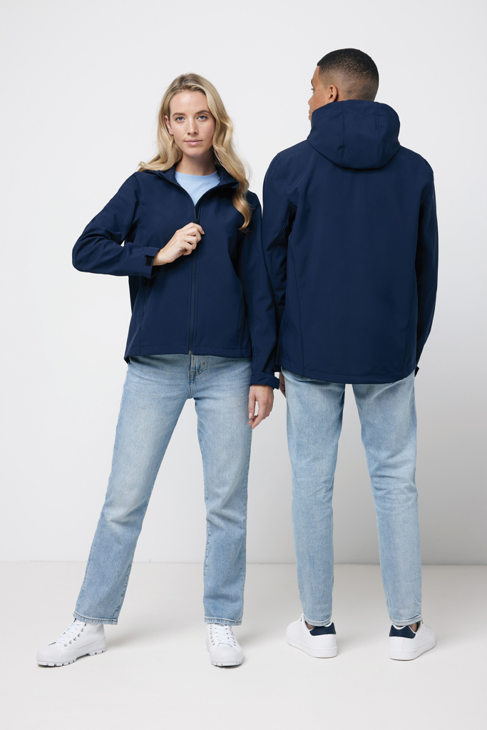 IQONIQ Makalu Chaqueta ShoftShell Hombre Poliéster Reciclado