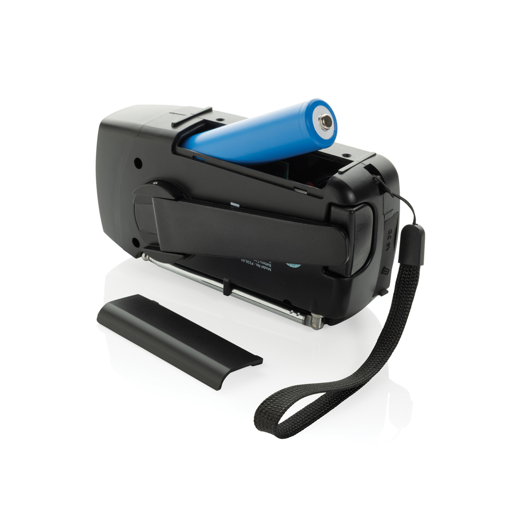 Radio de emergencia plástico reciclado RescueWave RCS