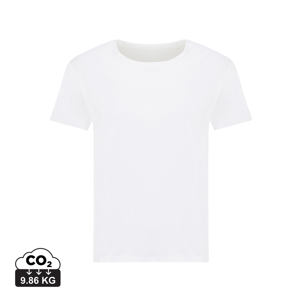 IQONIQ Yala Camiseta Mujer Light Weight Algodón Reciclado