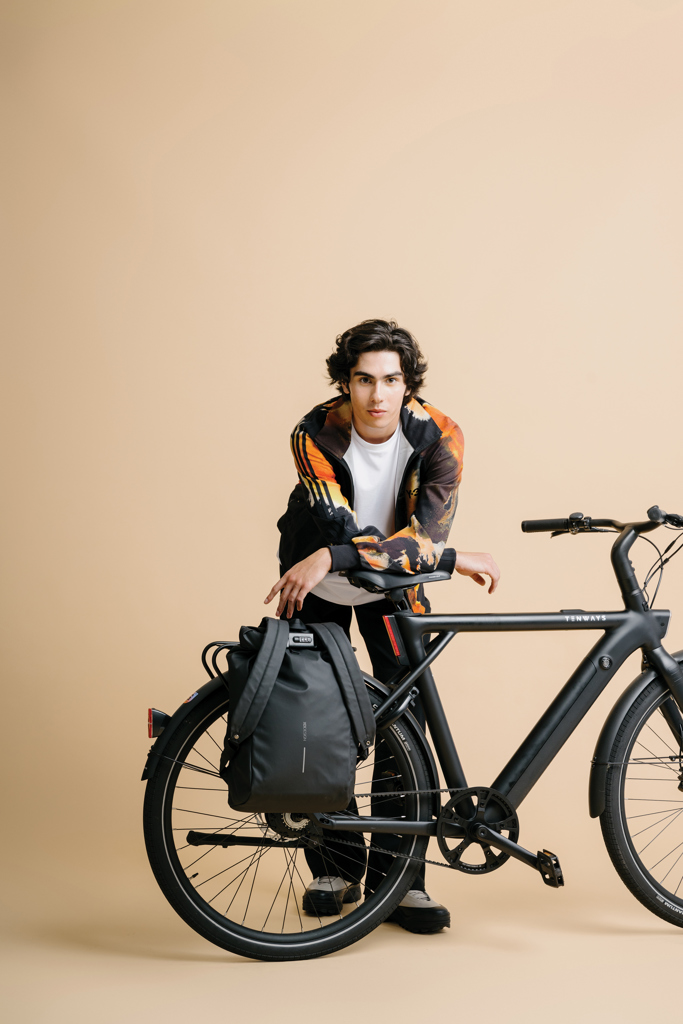 Mochila urbana para bicicleta resistente al agua