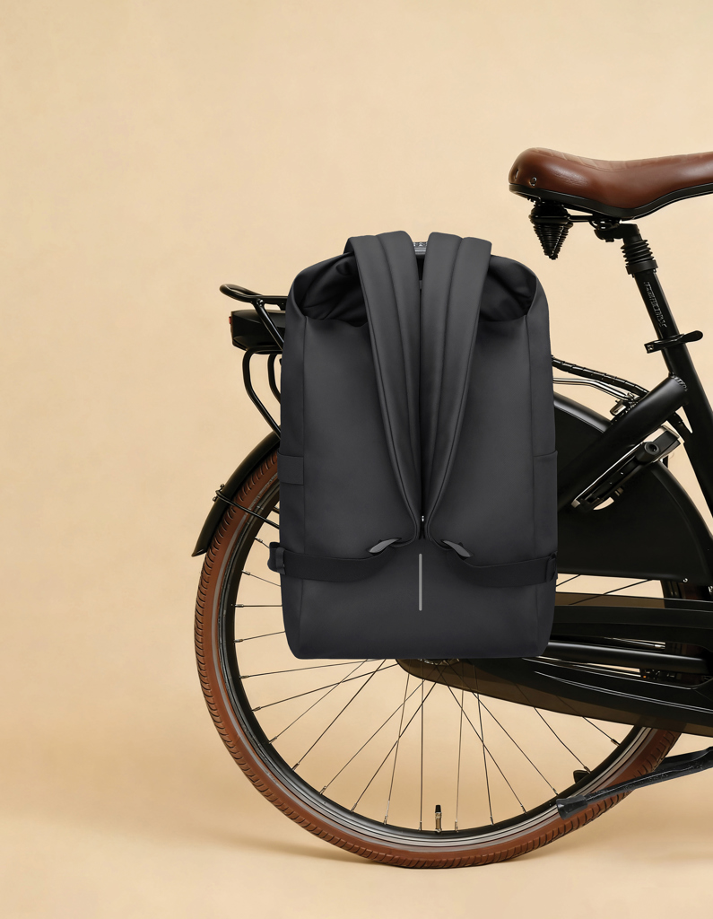 Mochila urbana para bicicleta resistente al agua