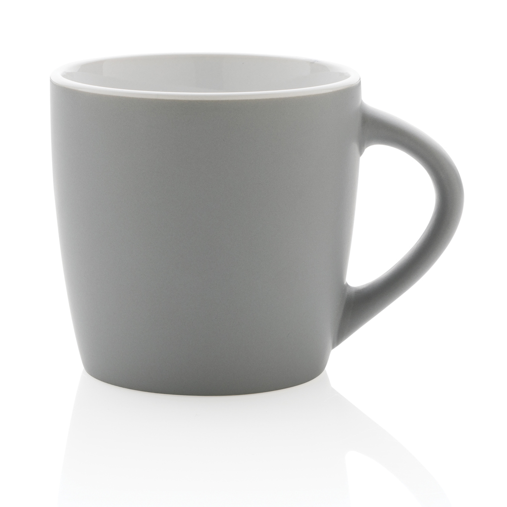 Ceramic mug with coloured inner 300ml
