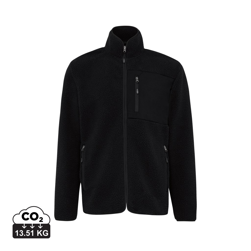 IQONIQ Diran recycled polyester pile fleece jacket