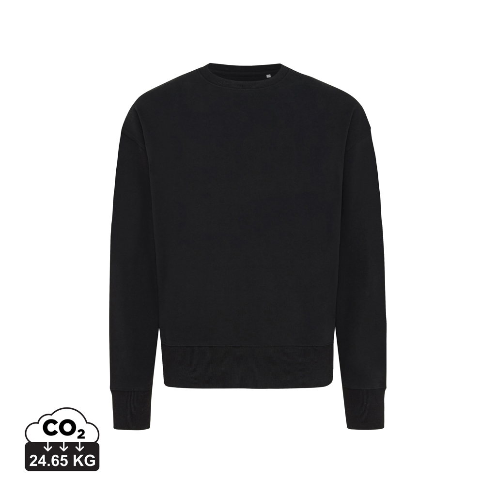 IQONIQ Kruger Sudadera Cuello Redondo Relax Fit Algodón Reci