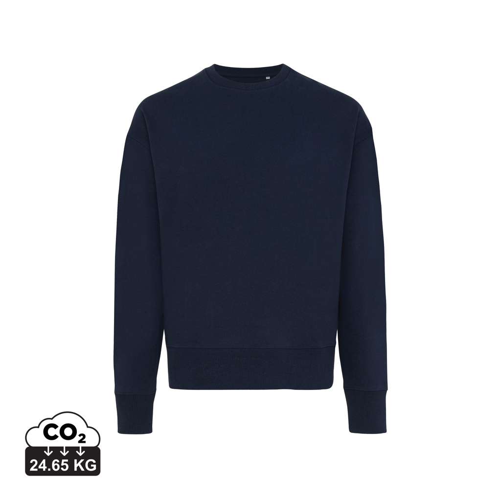 IQONIQ Kruger Sudadera Cuello Redondo Relax Fit Algodón Reci