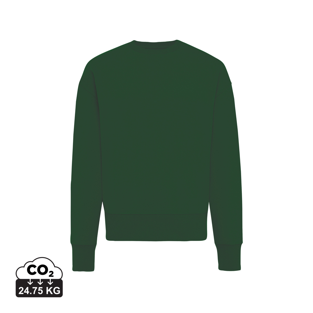 IQONIQ Kruger Sudadera Cuello Redondo Relax Fit Algodón Reci