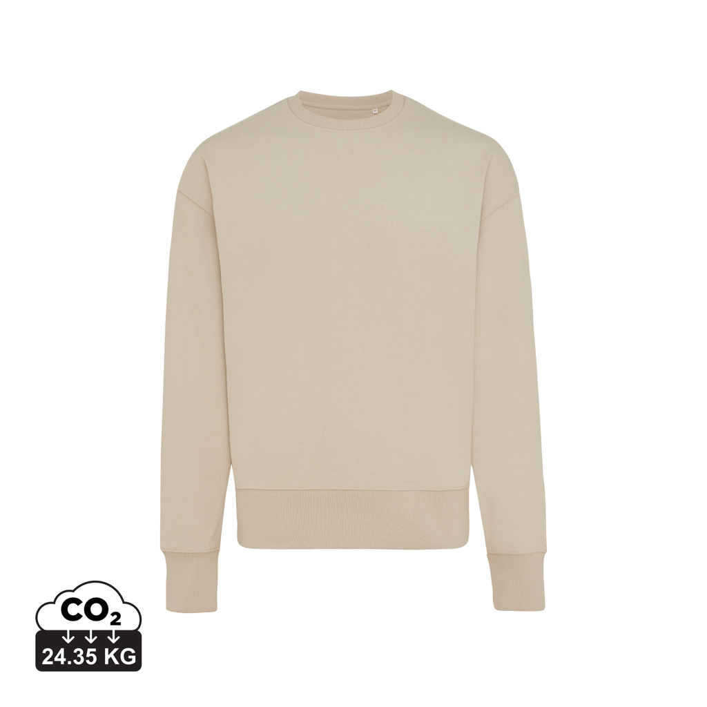 IQONIQ Kruger Sudadera Cuello Redondo Relax Fit Algodón Reci