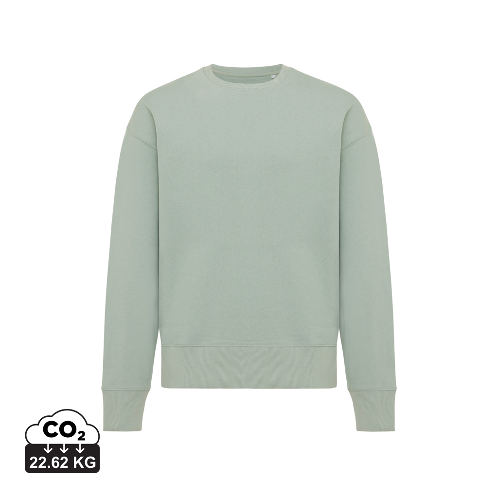 IQONIQ Kruger Sudadera Cuello Redondo Relax Fit Algodón Reci