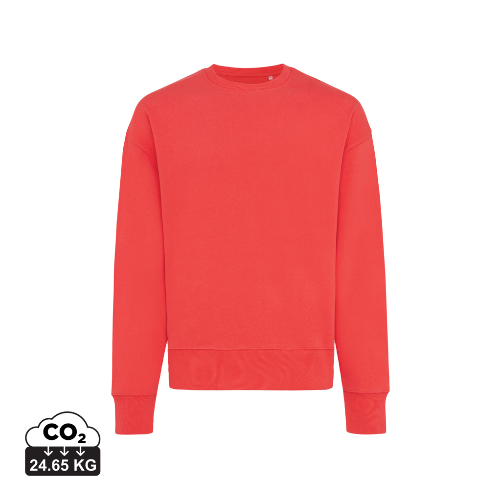 IQONIQ Kruger Sudadera Cuello Redondo Relax Fit Algodón Reci