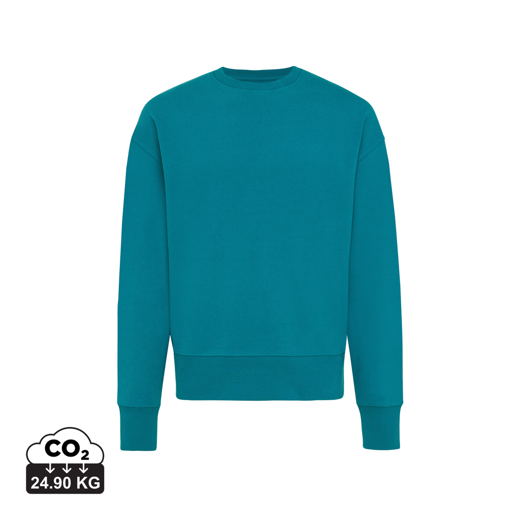 IQONIQ Kruger Sudadera Cuello Redondo Relax Fit Algodón Reci