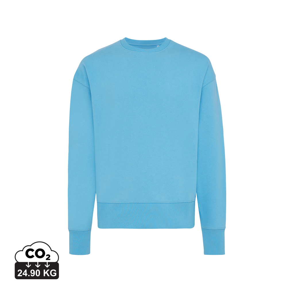 IQONIQ Kruger Sudadera Cuello Redondo Relax Fit Algodón Reci