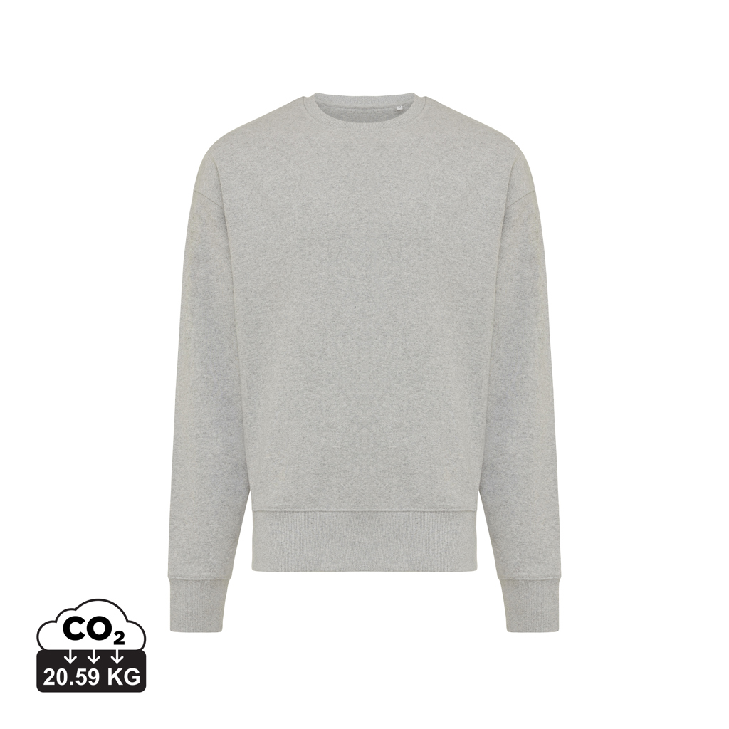 IQONIQ Kruger Sudadera Cuello Redondo Relax Fit Algodón Reci