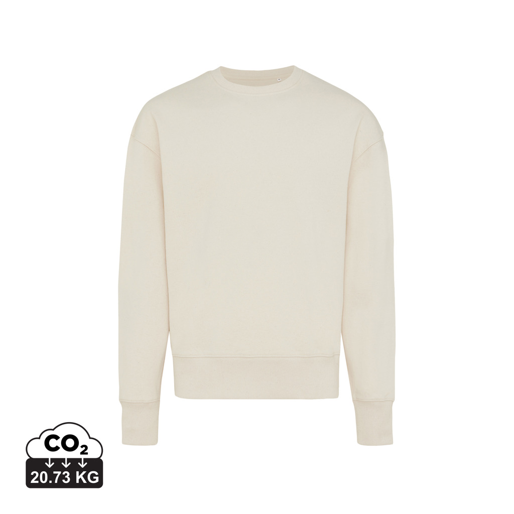 IQONIQ Kruger Sudadera Cuello Redondo Relax Fit Algodón Reci