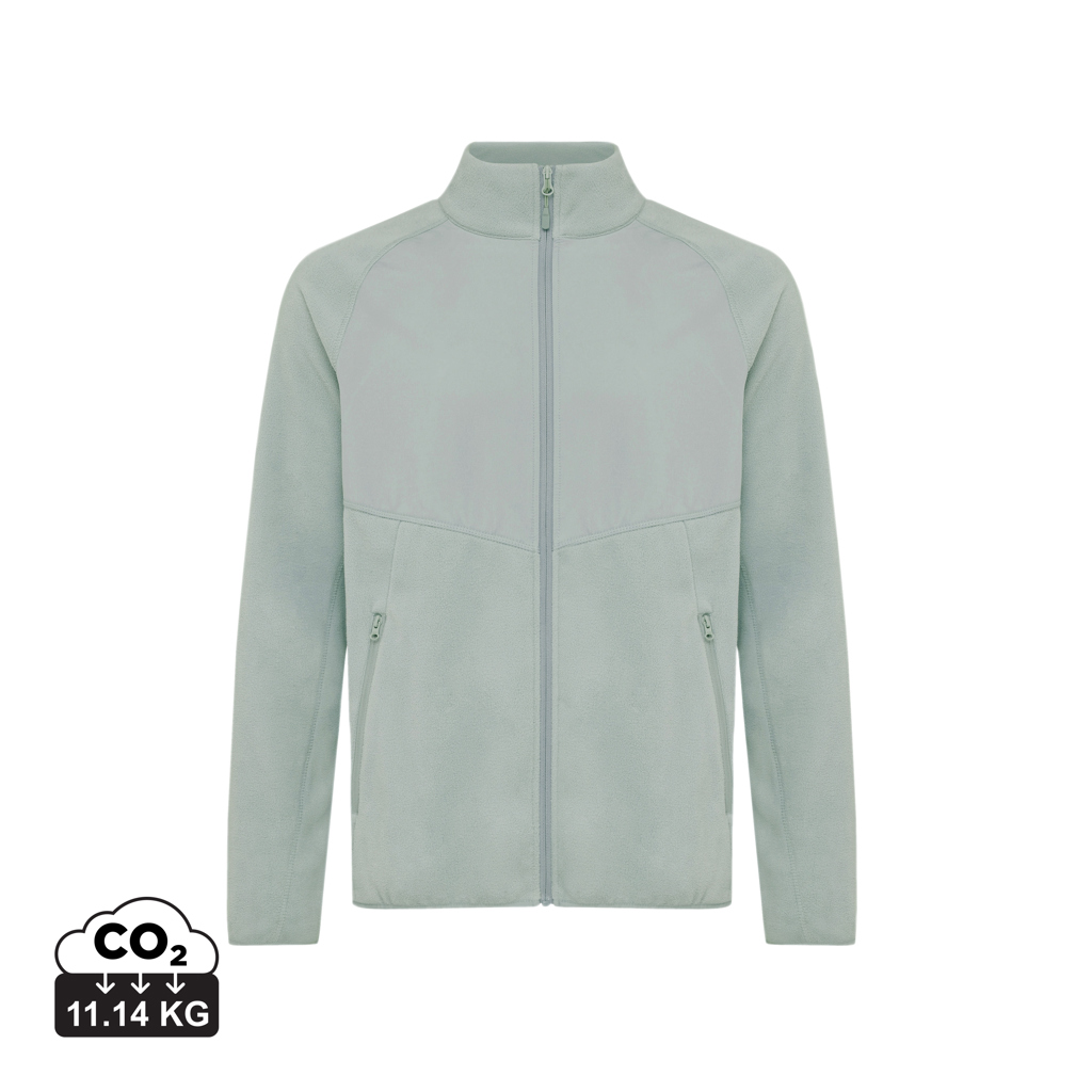 IQONIQ Talung recycled polyester microfleece zip through
