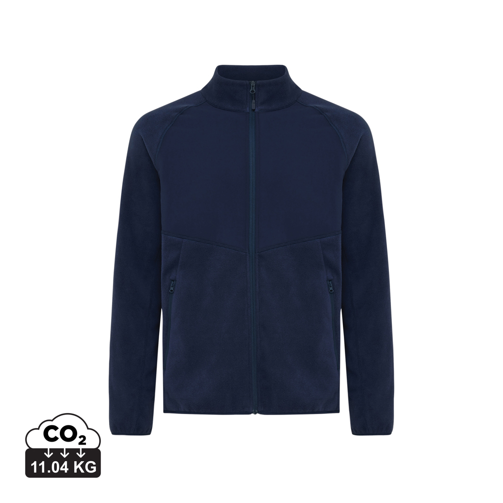 IQONIQ Talung recycled polyester microfleece zip through