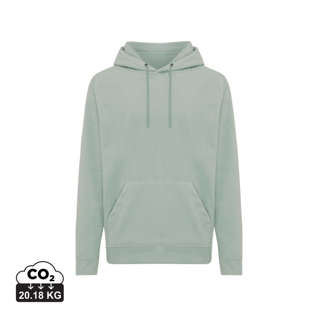 IQONIQ Trivor recycled polyester microfleece hoodie