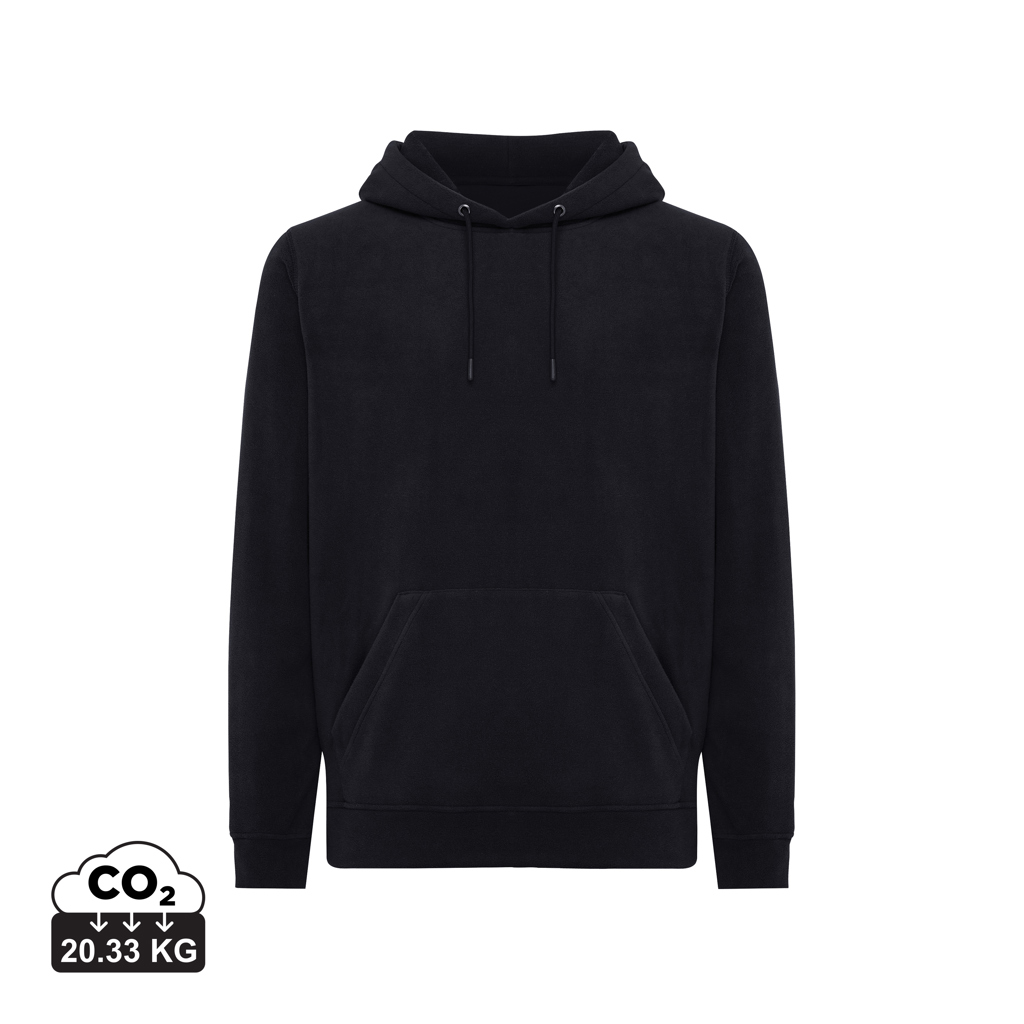 IQONIQ Trivor recycled polyester microfleece hoodie