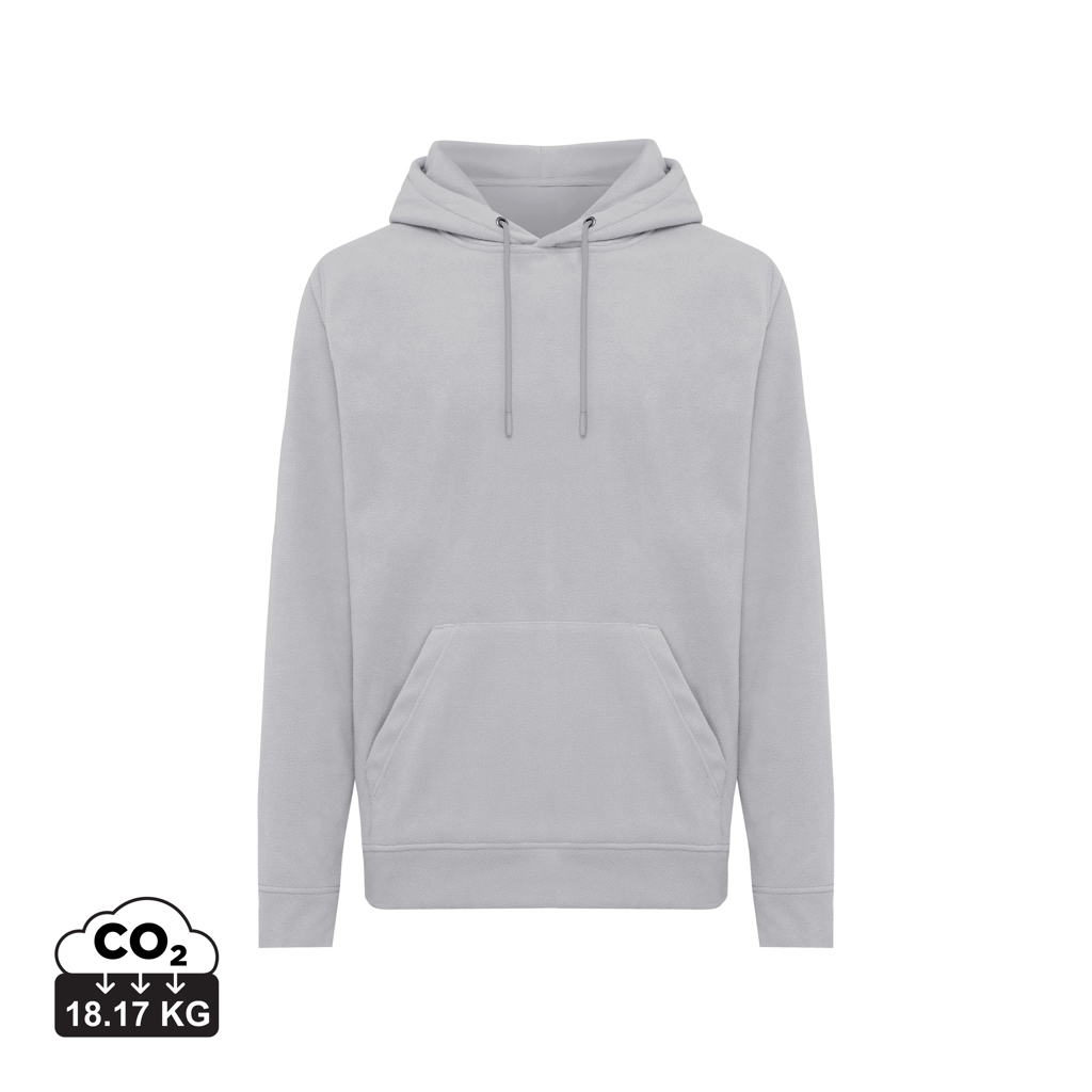 IQONIQ Trivor recycled polyester microfleece hoodie