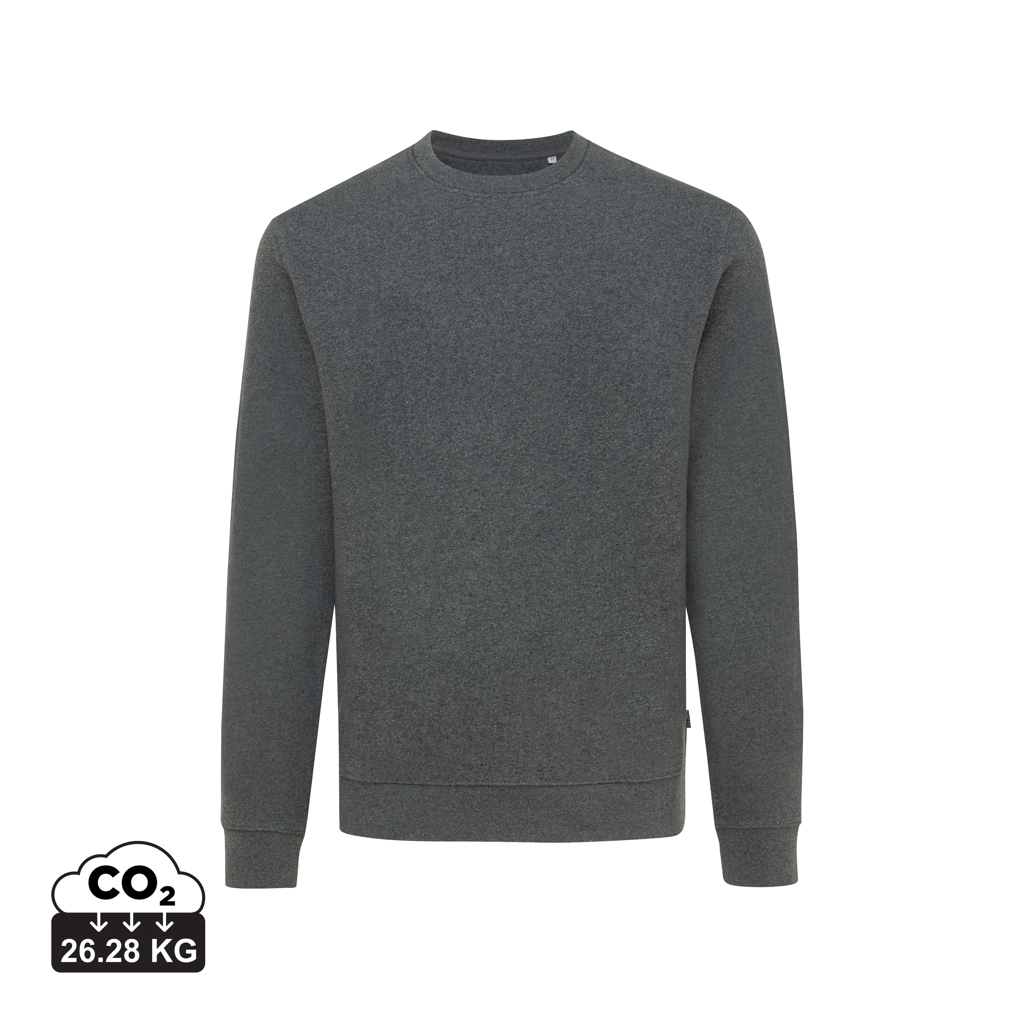 IQONIQ Denali recycled cotton crew neck undyed